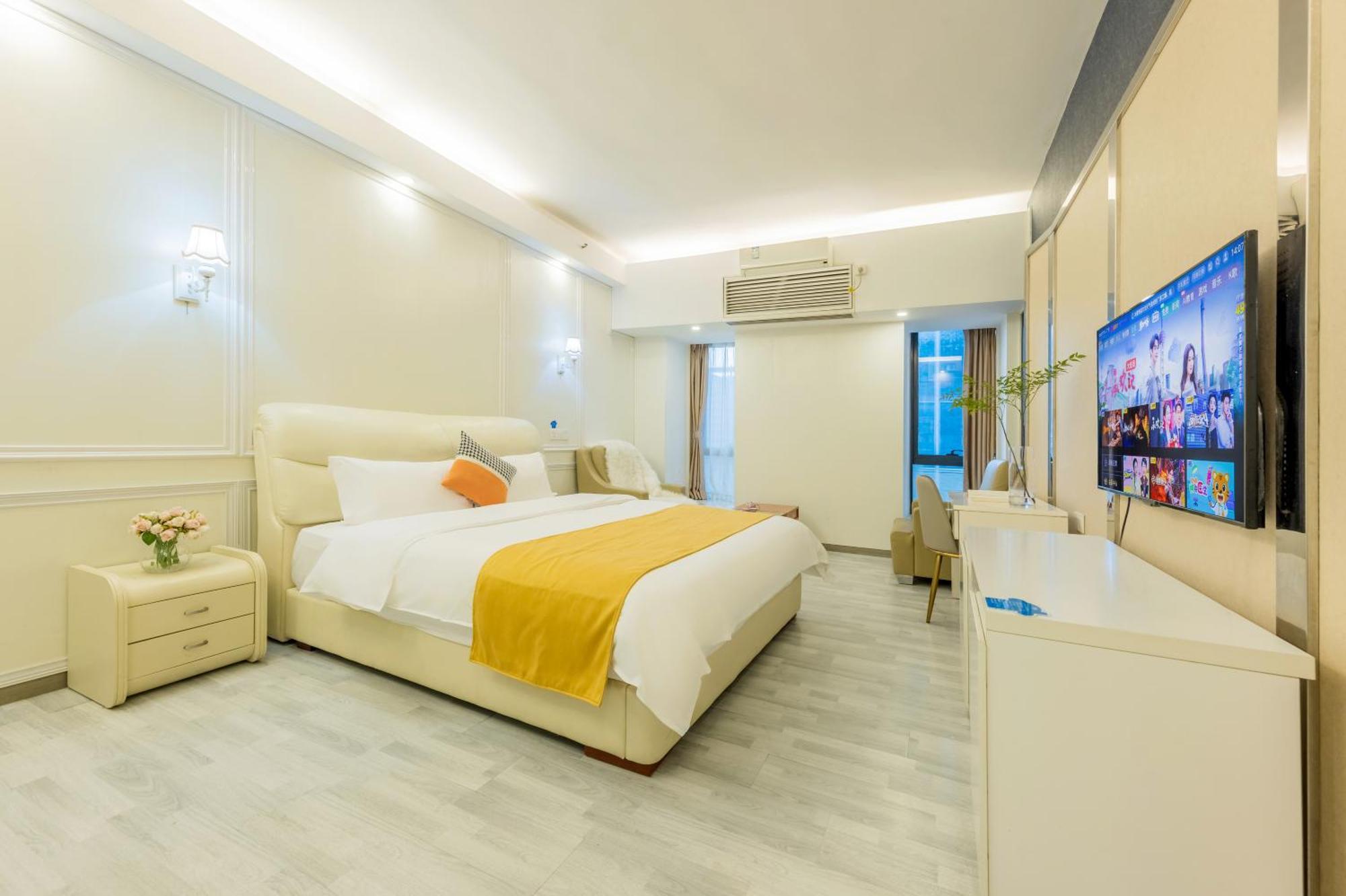 Lavande International Aparthotel Us Consulate General Guangzhou Zhujiang New Town Metro Branch - Free Shuttle Bus To Canton Fair Complex During Canton Fair Period & Free Vpn Internet Access Dış mekan fotoğraf