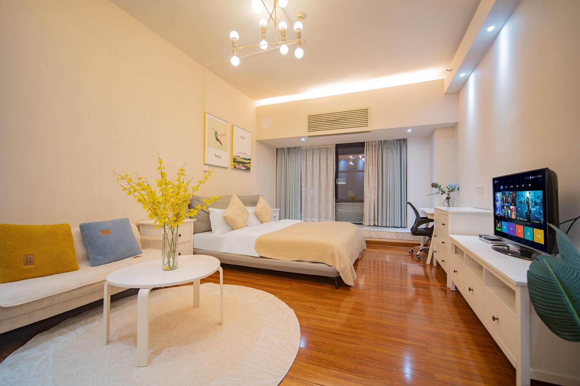 Lavande International Aparthotel Us Consulate General Guangzhou Zhujiang New Town Metro Branch - Free Shuttle Bus To Canton Fair Complex During Canton Fair Period & Free Vpn Internet Access Dış mekan fotoğraf
