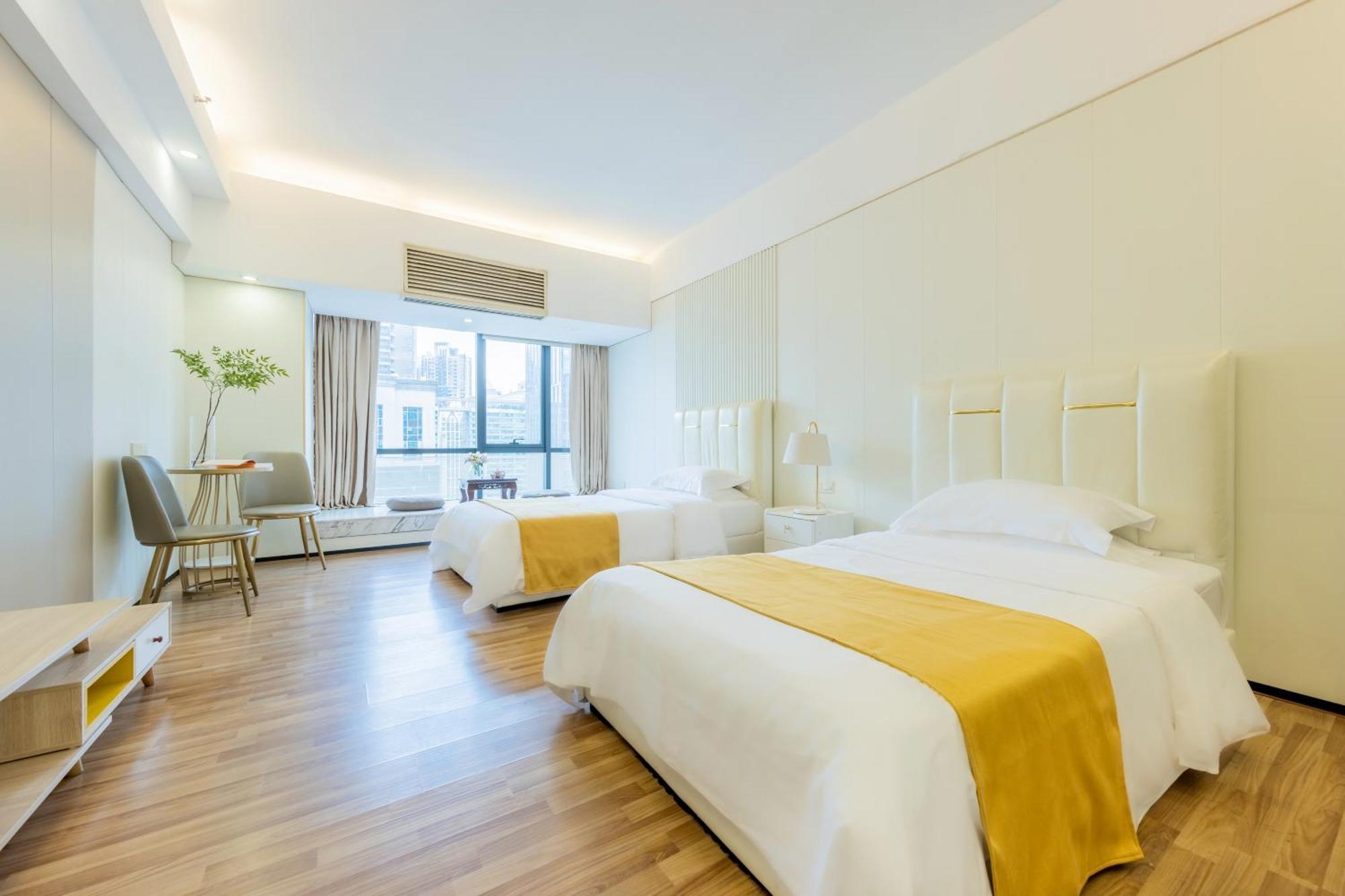 Lavande International Aparthotel Us Consulate General Guangzhou Zhujiang New Town Metro Branch - Free Shuttle Bus To Canton Fair Complex During Canton Fair Period & Free Vpn Internet Access Dış mekan fotoğraf