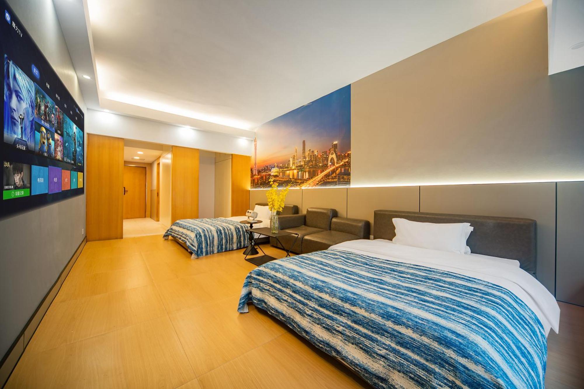 Lavande International Aparthotel Us Consulate General Guangzhou Zhujiang New Town Metro Branch - Free Shuttle Bus To Canton Fair Complex During Canton Fair Period & Free Vpn Internet Access Dış mekan fotoğraf