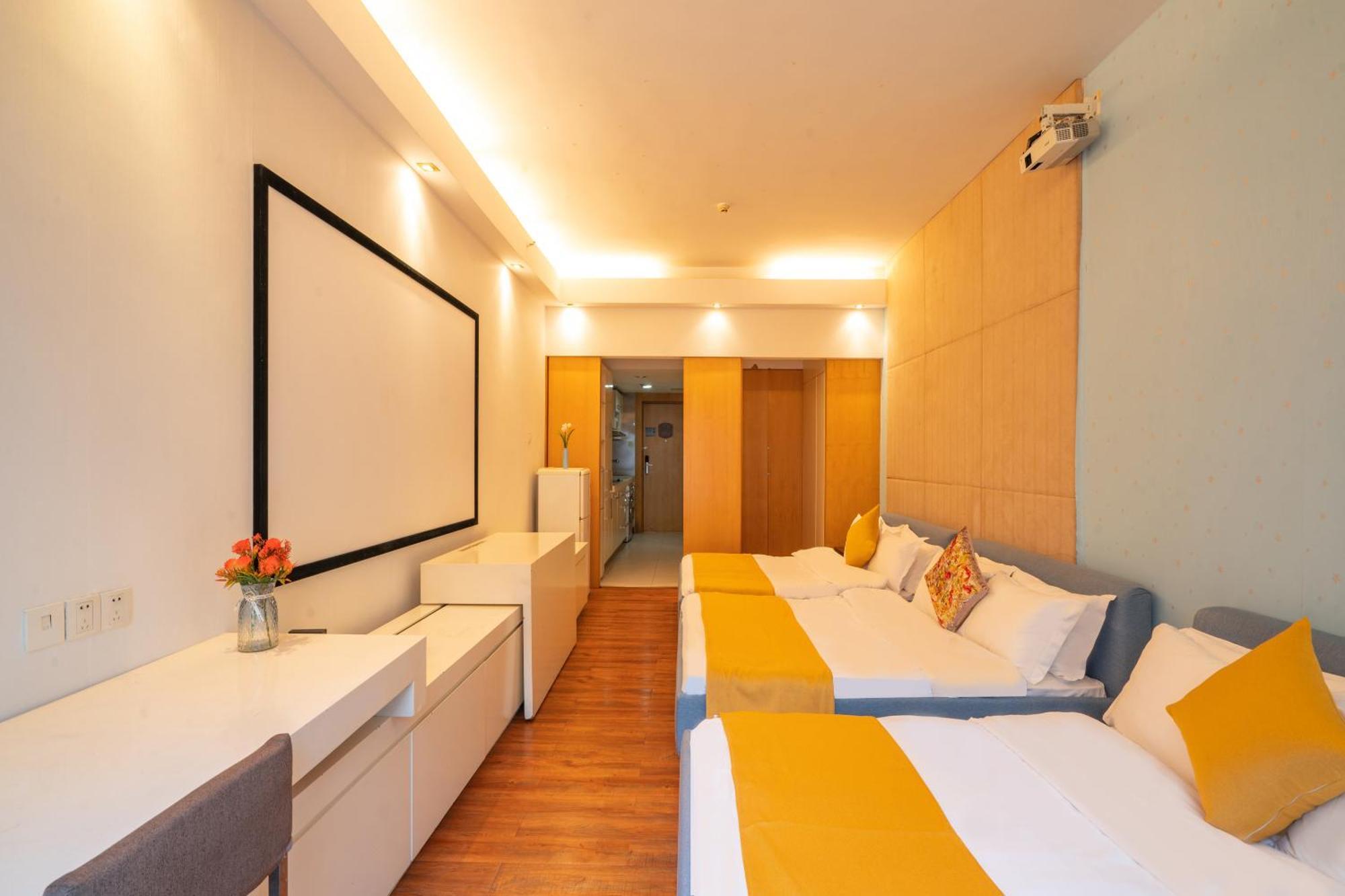 Lavande International Aparthotel Us Consulate General Guangzhou Zhujiang New Town Metro Branch - Free Shuttle Bus To Canton Fair Complex During Canton Fair Period & Free Vpn Internet Access Dış mekan fotoğraf